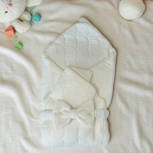 Baby Wrapper Cozy  - White