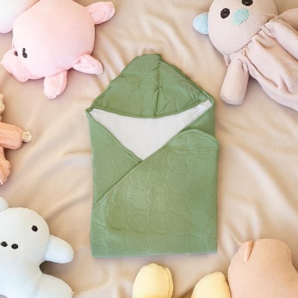 Hooded Towel Cozy - Green