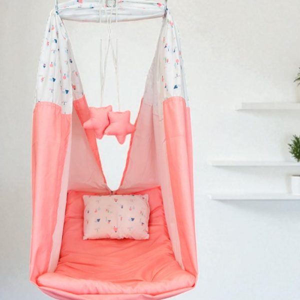 Bed Cradle Mogo Soffy with Pad Peach