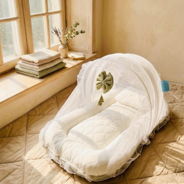 Net Bed Cozy Tots Green