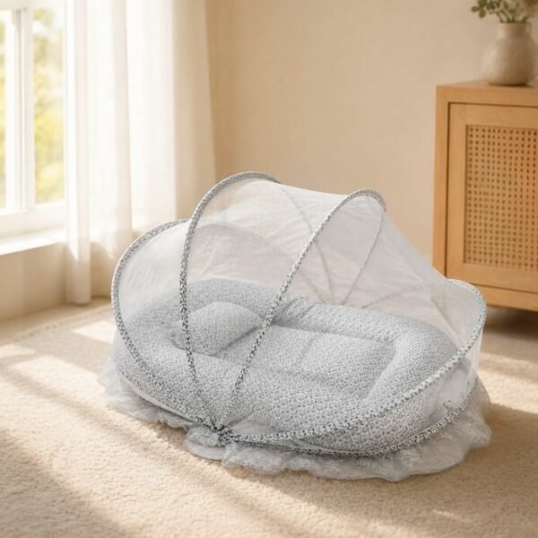Flip Net Bed YM White Gray