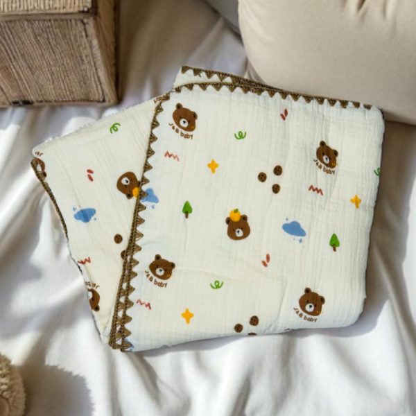 Muslin Wrapper (Bear)