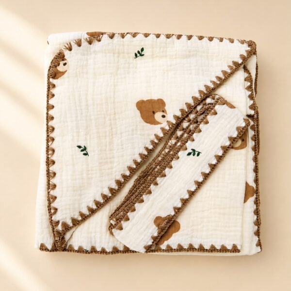 Muslin Hooded Blanket