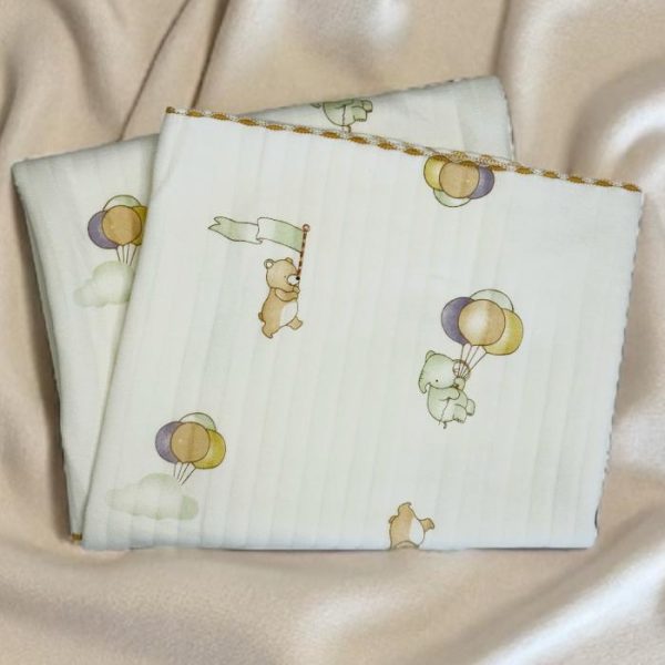 Non Hooded Towel Imported White Balloon
