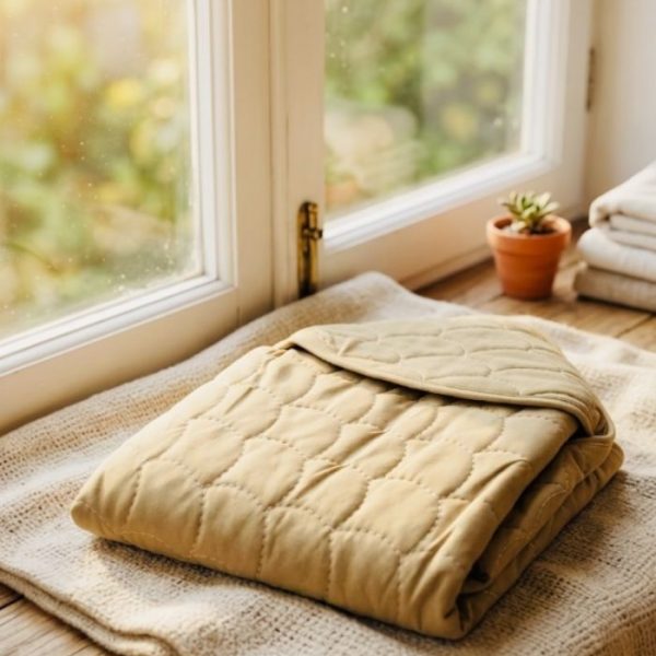 Hooded Towel Cozy - Biege