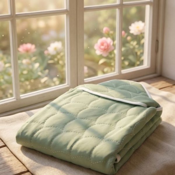 Hooded Towel Cozy - Green