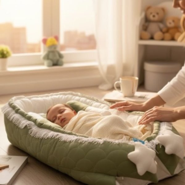 Long Bed Cozy Green (With Net)