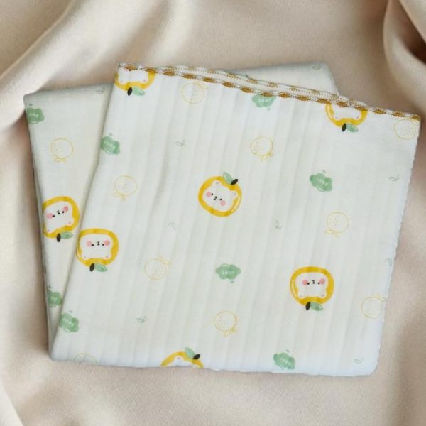 Non Hooded Towel Imported White Pumpkin
