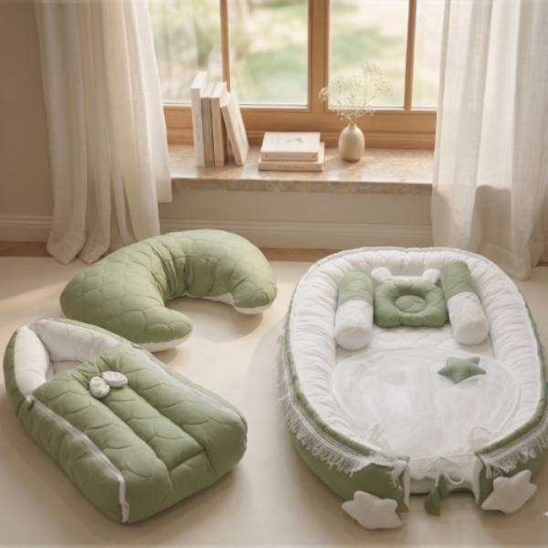 Classic Three with Long Bed – Green