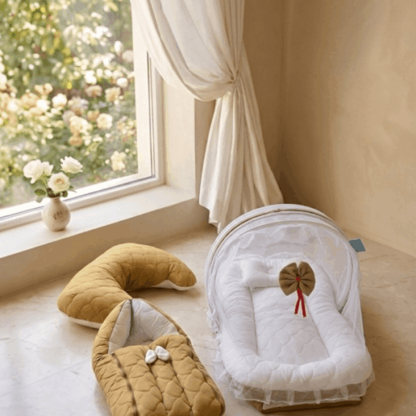 Classic Three With Net Bed – Beige