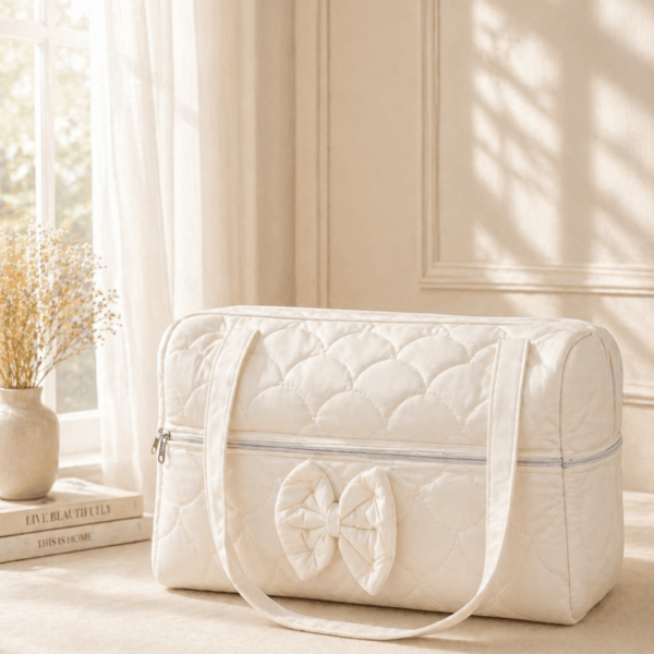 Maternity Bag Cozy White