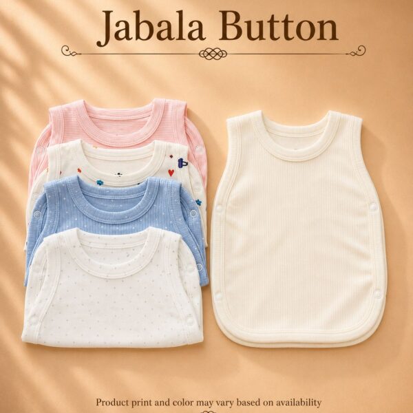 Jabala Cotton Side Button AZ Pack of 5