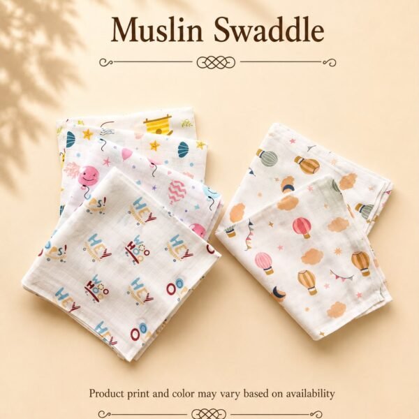 Muslin Swaddle (Single Piece)